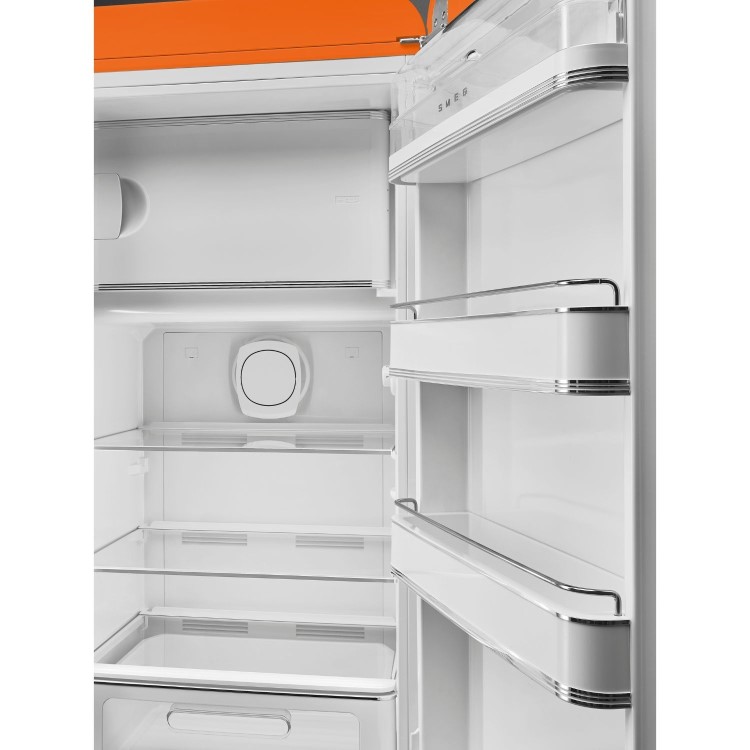 Smeg 244 Litre Fifties Style Right Hand Hinge Freestanding Fridge – Orange