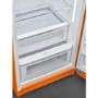 Smeg 244 Litre Fifties Style Right Hand Hinge Freestanding Fridge – Orange