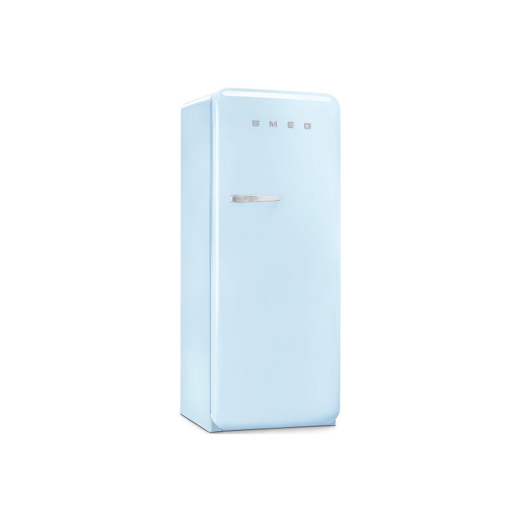 Smeg FAB28RPB3UK Fifities Style Right Hand Hinge Freestanding Fridge With Ice Box - Pastel Blue