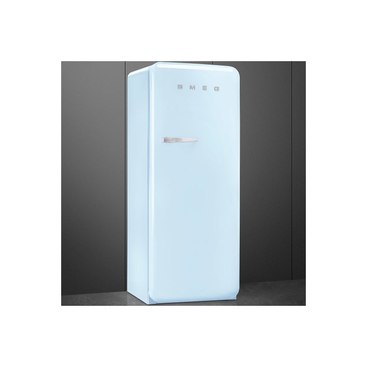 Smeg FAB28RPB3UK Fifities Style Right Hand Hinge Freestanding Fridge With Ice Box - Pastel Blue