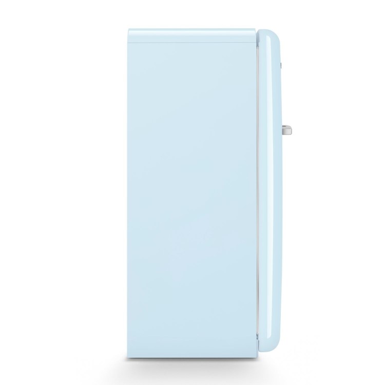 Smeg 244 Litre Fifties Style Right Hand Hinge Fridge with Icebox - Pastel Blue