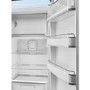 Smeg 244 Litre Fifties Style Right Hand Hinge Fridge with Icebox - Pastel Blue