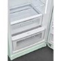 Smeg 244 Litre Fifties Style Left Hand Hinge Freestanding Fridge With Ice Box – Pastel Green