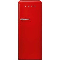 Smeg FAB28RRD3UK Fifities Style Right Hand Hinge Freestanding Fridge With Ice Box - Red