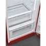 Smeg 270 Litre Fifities Style Right Hand Hinge Freestanding Fridge With Ice Box - Red