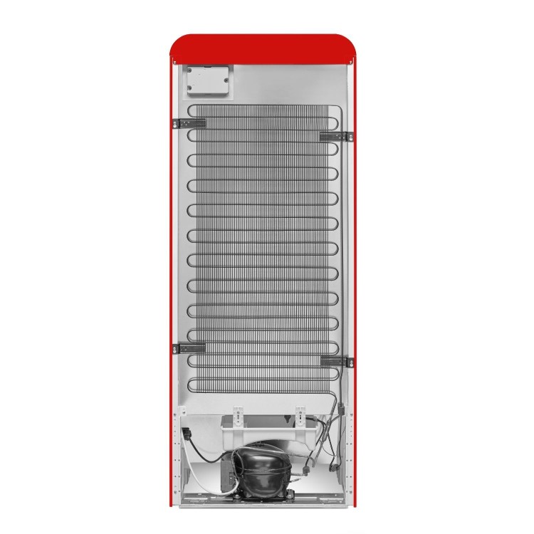 Smeg 244 Litre Fifties Style Right Hand Hinge Freestanding Fridge With Ice Box – Red