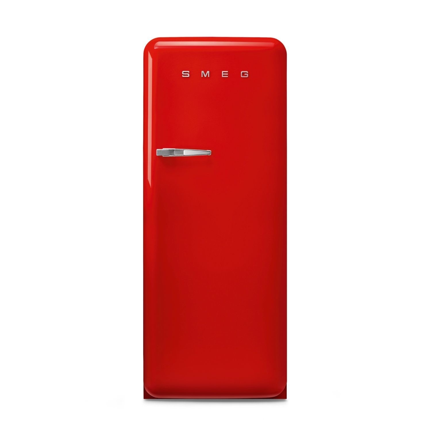 Smeg 244 Litre Fifties Style Right Hand Hinge Freestanding Fridge With Ice Box  FAB28RRD6UK