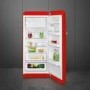 Smeg 244 Litre Fifties Style Right Hand Hinge Freestanding Fridge With Ice Box – Red