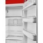 Smeg 244 Litre Fifties Style Right Hand Hinge Freestanding Fridge With Ice Box – Red