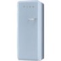 Smeg FAB28YAZ1 60cm Wide Retro Style Left Hinge Freestanding Fridge - Pastel Blue
