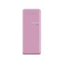 Smeg FAB28YRO1 60cm Wide Retro Style Left Hinge Freestanding Fridge - Pink