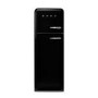 Smeg 294 Litre Fifties Style Left Hand Hinge 70/30 Fridge Freezer - Black