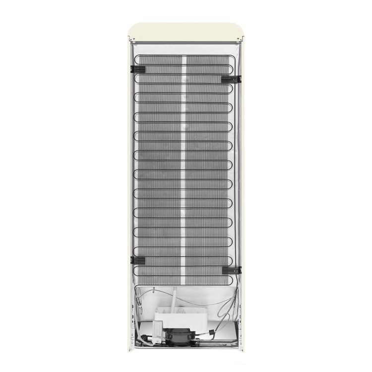 Smeg 294 Litre Fifties Style Left Hand Hinge 70/30 Fridge Freezer - Cream