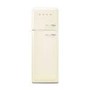 Smeg 294 Litre Fifties Style Left Hand Hinge 70/30 Fridge Freezer - Cream