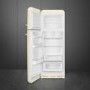 Smeg 294 Litre Fifties Style Left Hand Hinge 70/30 Fridge Freezer - Cream
