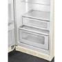 Smeg 294 Litre Fifties Style Left Hand Hinge 70/30 Fridge Freezer - Cream
