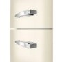 Smeg 294 Litre Fifties Style Left Hand Hinge 70/30 Fridge Freezer - Cream