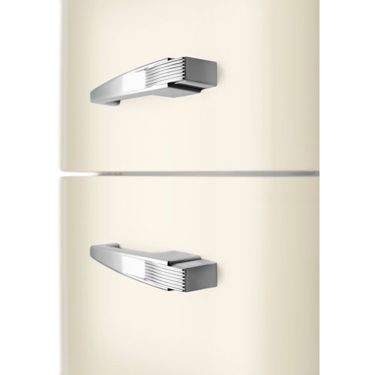 Smeg 294 Litre Fifties Style Left Hand Hinge 70/30 Fridge Freezer - Cream