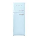 FAB30LPB5UK Smeg 294 Litre Fifties Style Left Hand Hinge 70/30 Fridge Freezer - Pastel Blue