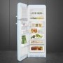 Smeg 294 Litre Fifties Style Left Hand Hinge 70/30 Fridge Freezer - Pastel Blue