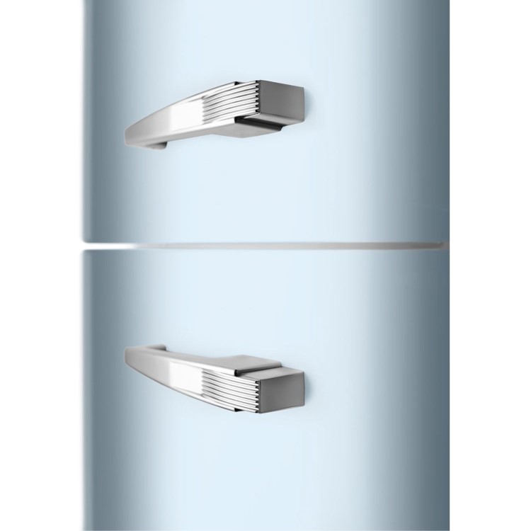 Smeg 294 Litre Fifties Style Left Hand Hinge 70/30 Fridge Freezer - Pastel Blue