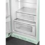 Smeg 294 Litre Fifties Style Left Hand Hinge 70/30 Fridge Freezer - Pastel Green