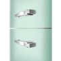 Smeg 294 Litre Fifties Style Left Hand Hinge 70/30 Fridge Freezer - Pastel Green