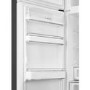 Smeg 294 Litre Fifties Style Left Hand Hinge 70/30 Fridge Freezer - White