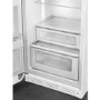 Smeg 294 Litre Fifties Style Left Hand Hinge 70/30 Fridge Freezer - White