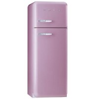 Smeg FAB30QRO 50s Style Right Hand Hinge Freestanding Fridge Freezer in Pink