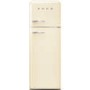 Refurbished Smeg FAB30RCR5UK Freestanding 294 Litre Fifties Style Right Hand Hinge Top Mount Fridge Freezer Cream