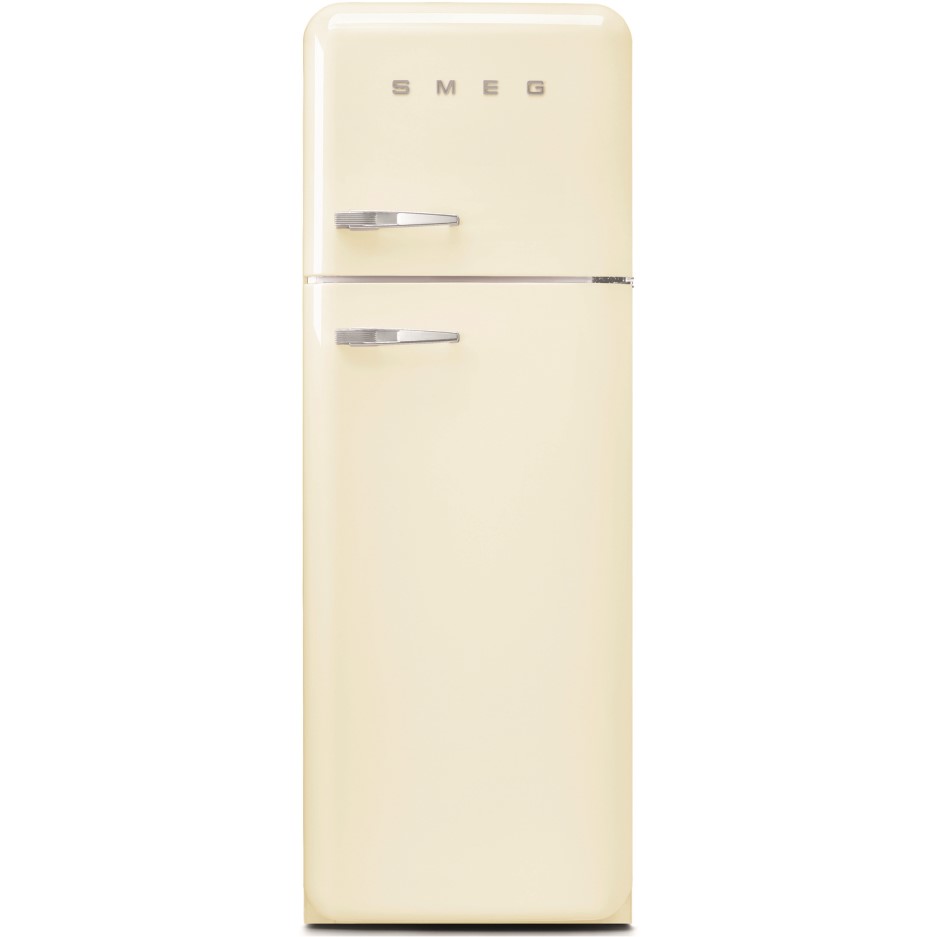 SMEG 265 Litre 70/30 Freestanding Fridge Freezer Cream FAB30RCR5UK