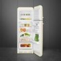 Smeg 294 Litre Fifties Style Right Hand Hinge 70/30 Fridge Freezer - Cream