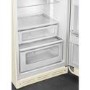 Smeg 294 Litre Fifties Style Right Hand Hinge 70/30 Fridge Freezer - Cream