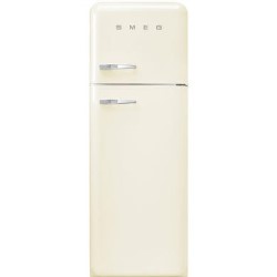 Smeg FAB30RFC Fifties Style Right Hand Hinge Top Mount Freestanding Fridge Freezer - Cream