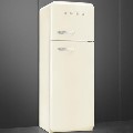Smeg FAB30RFC Fifties Style Right Hand Hinge Top Mount Freestanding Fridge Freezer - Cream