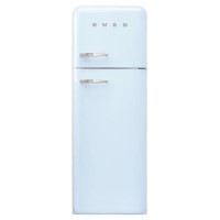 Smeg 294 Litre Fifties Style Right Hand Hinge 70/30 Fridge Freezer - Pastel Blue