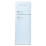 Smeg 294 Litre Fifties Style Right Hand Hinge 70/30 Fridge Freezer - Pastel Blue