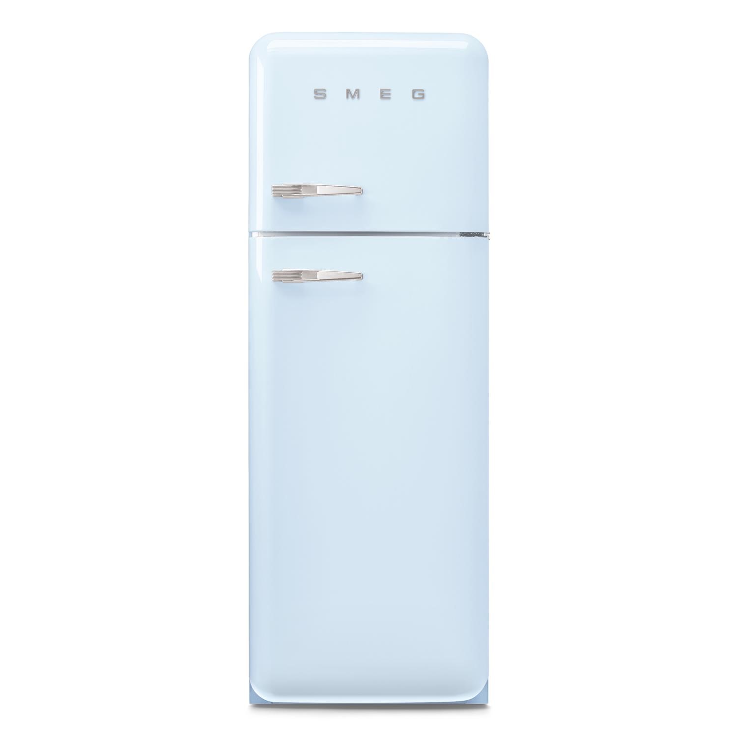 Smeg 294 Litre Fifties Style Right Hand Hinge 70/30 Fridge Freezer Pastel  FAB30RPB6UK