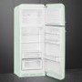 Smeg 294 Litre Fifties Style Right Hand Hinge 70/30 Fridge Freezer - Pastel Green
