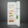 Smeg 294 Litre Fifties Style Right Hand Hinge 70/30 Fridge Freezer - Pastel Green
