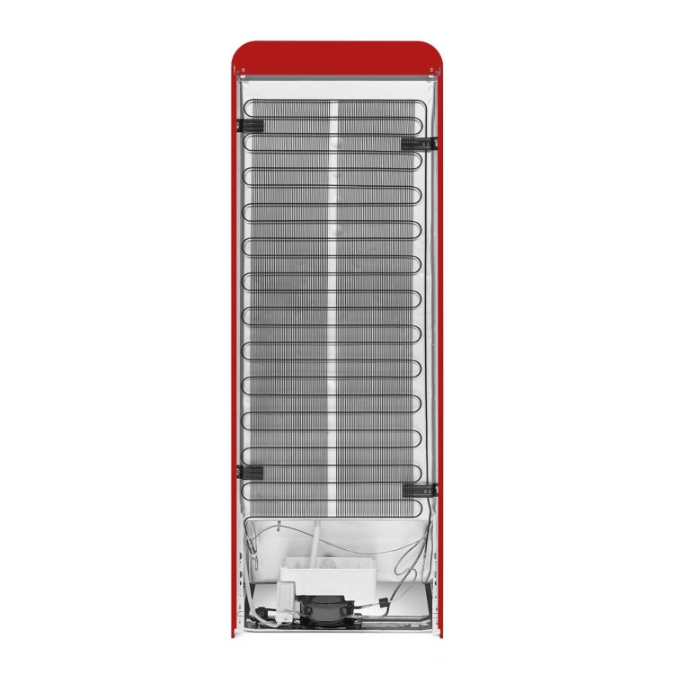 Smeg 294 Litre Fifties Style Right Hand Hinge 70/30 Fridge Freezer - Red