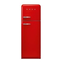 Smeg 294 Litre Fifties Style Right Hand Hinge 70/30 Fridge Freezer - Red