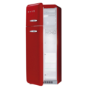 Smeg FAB30YR 50s Style Left Hand Hinge Freestanding Fridge Freezer - Red