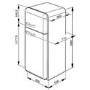 Smeg FAB30YR 50s Style Left Hand Hinge Freestanding Fridge Freezer - Red