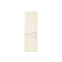 GRADE A2 - Smeg FAB32LCR3UK Fifties Style Frost Free Left Hand Hinge Freestanding Fridge Freezer - Cream