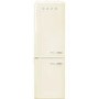 GRADE A2 - Smeg FAB32LCR3UK Fifties Style Frost Free Left Hand Hinge Freestanding Fridge Freezer - Cream