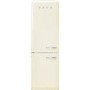 Smeg 331 Litre Fifties Style Left Hand Hinge 60/40 Freestanding Fridge Freezer - Cream