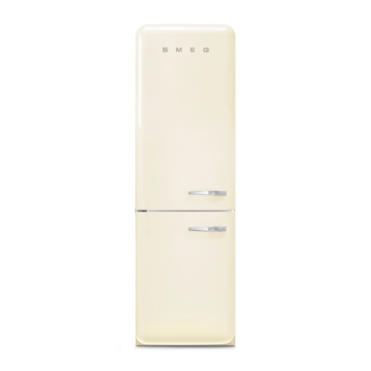 Smeg 331 Litre Fifties Style Left Hand Hinge 70/30 Fridge Freezer  FAB32LCR6UK
