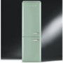 Smeg FAB32LNG Fifties Style Frost Free Left Hand Hinge Freestanding Fridge Freezer Pastel Green